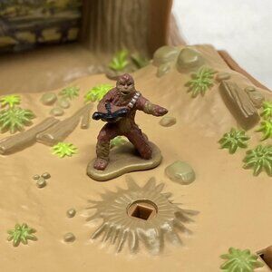 VINTAGE 1995 Galoob Micro Machines Star Wars Chewbacca head playset